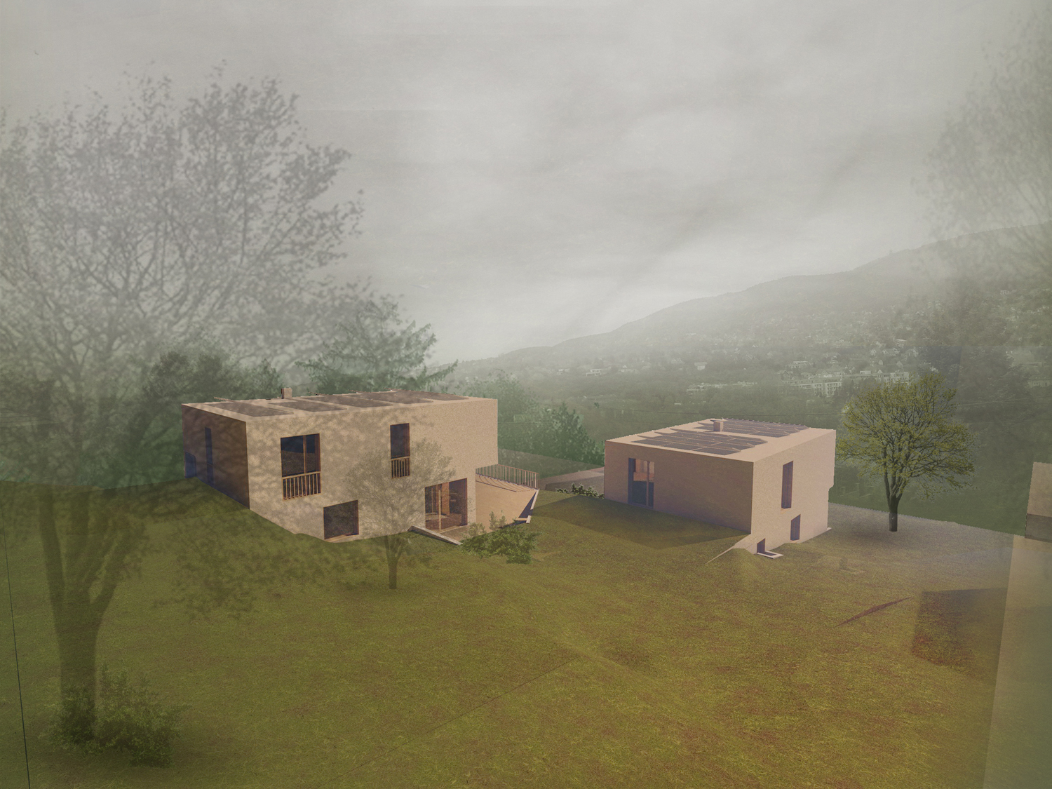 Generációs társasház hegyvidékre, III.kerület