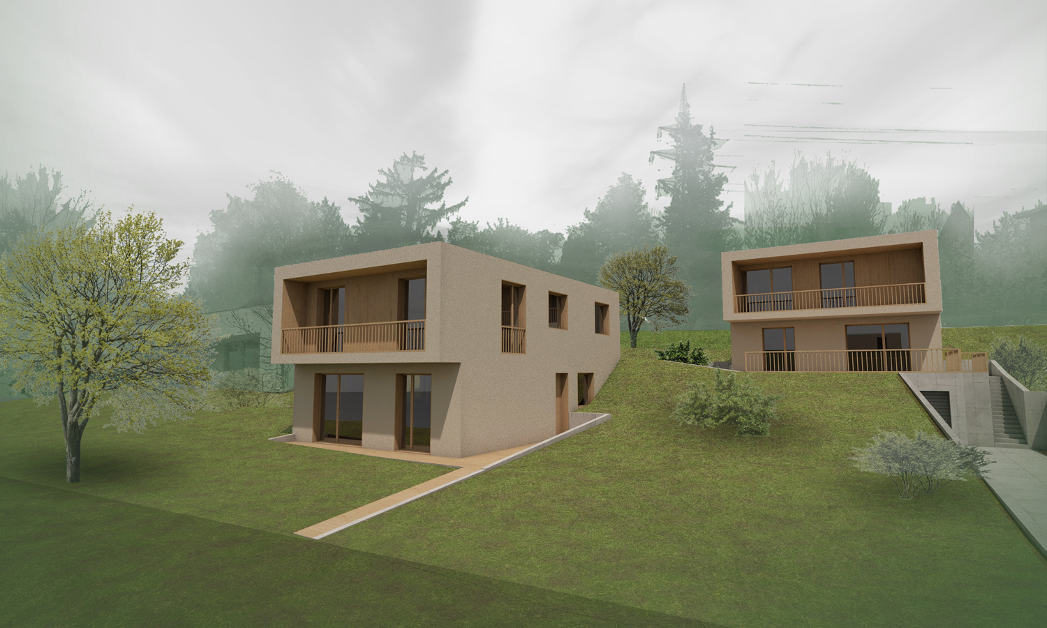 Generációs társasház hegyvidékre, III.kerület