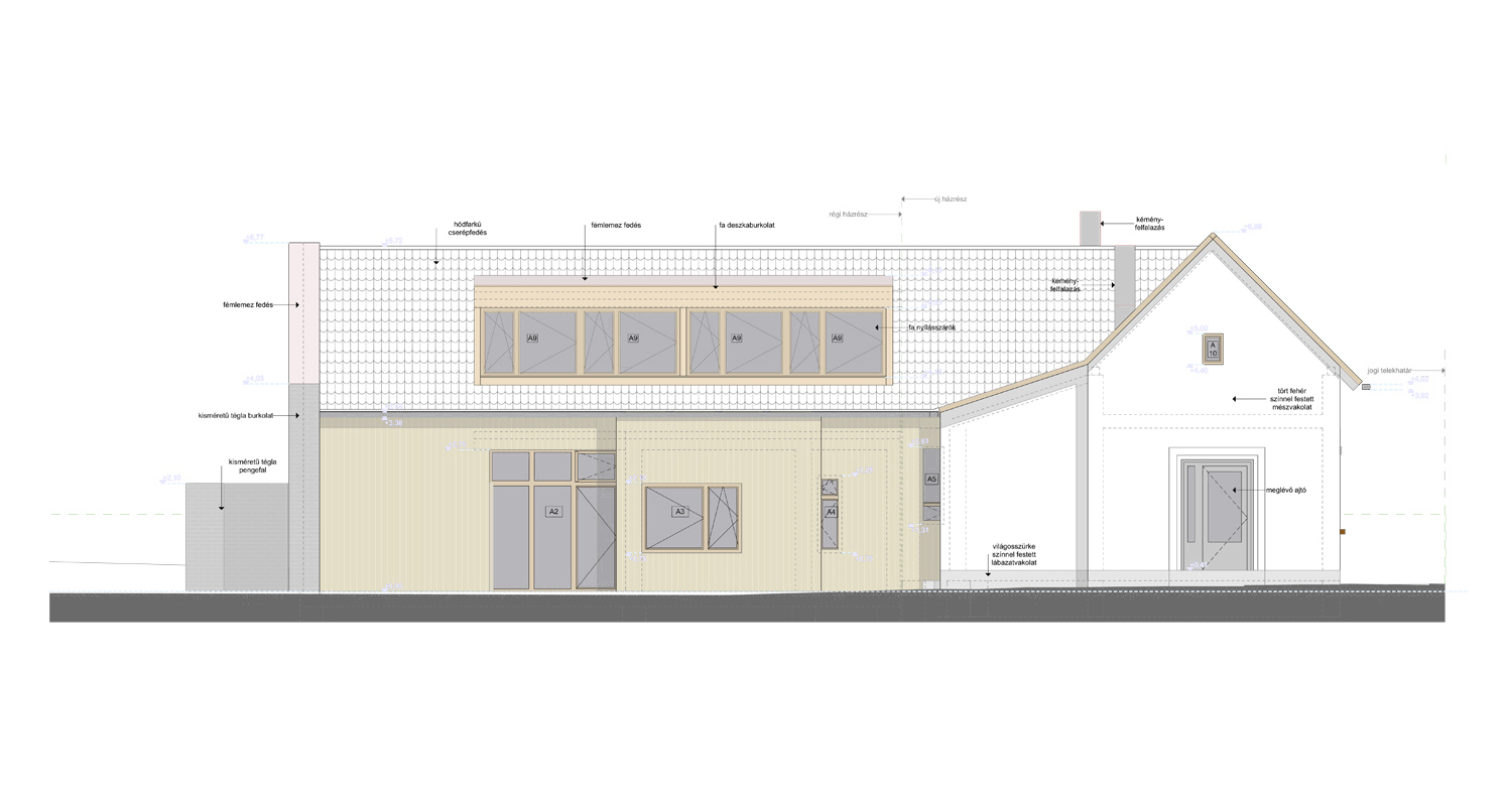 Családi ház bővítése